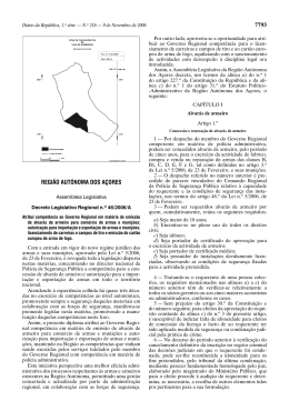 Decreto Regulamentar n.º 19/2006. DR 206 SÉRIE I de