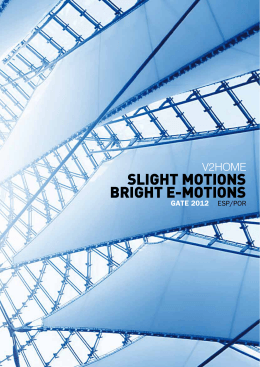 SLIGHT MOTIONS BRIGHT E-MOTIONS