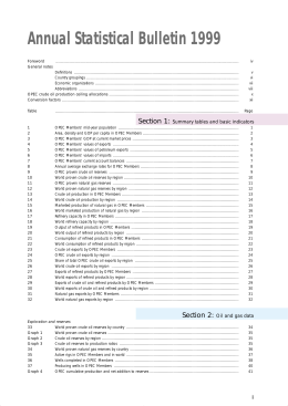 Annual Statistical Bulletin 1999