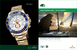 ROLEX BUENOS AIRES &ndash; RIO DE JANEIRO 2008