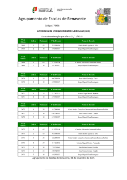 Agrupamento de Escolas de Benavente