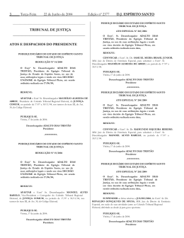 Tribunal de Justiça do Espírito Santo