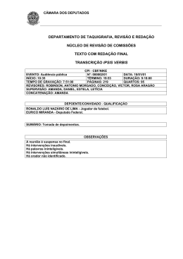 10-01-01 - C&acirc;mara dos Deputados