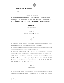ProjectodeDecretode alteracaoaosconcursos