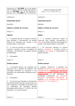 Decreto -Lei n.&ordm; XXX/2012, de &hellip;&hellip;