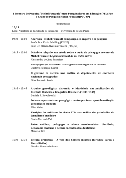 Programa&ccedil;&atilde;o - Universidade de S&atilde;o Paulo