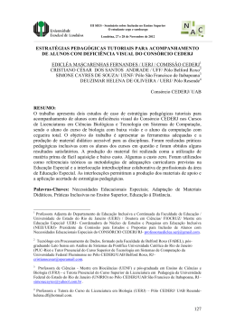 estrat&eacute;gias pedag&oacute;gicas tutoriais para acompanhamento de