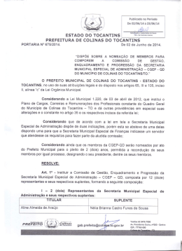 Ff ii W mw - Prefeitura Colinas do Tocantins