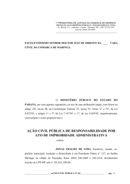 a&ccedil;&atilde;o - Minist&eacute;rio P&uacute;blico do Paran&aacute;