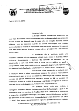 departamento v corregedoria ge - Corregedoria Geral da Polícia Civil