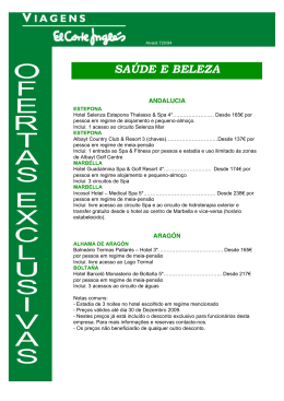 SAÚDE E BELEZA - El Corte Inglés