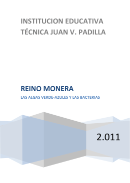 REINO MONERA - Institución Juan V Padilla