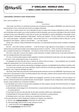 3&ordm; Simulado UERJ.indd - Col&eacute;gio Curso Martins