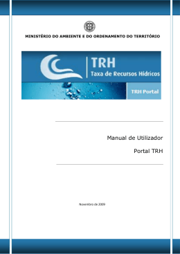 Portal TRH_Manual de Utilizador