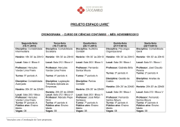 CI&Ecirc;NCIAS CONT&Aacute;BEIS
