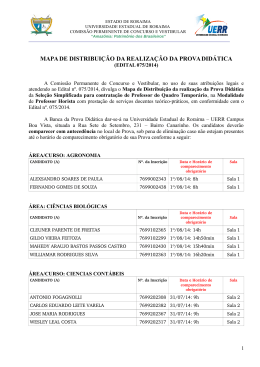 EDITAL N&ordm; 057/07
