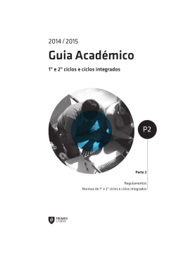 Guia Acad&eacute;mico - Instituto Superior T&eacute;cnico