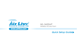 AirLive_WL-5450AP_Quick Setup Guide