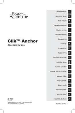 Clik™ Anchor