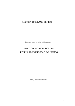 Discurso do Laureado - Instituto de Educa&ccedil;&atilde;o