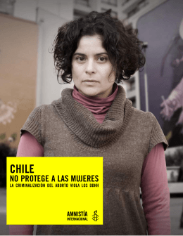 Chile no protege a las mujeres: la