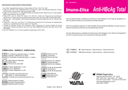 Anti-HBcAg Total - WAMA Diagn&oacute;stica Produtos para Laborat&oacute;rios