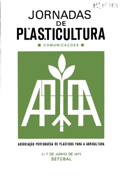 PLASTICULTURA - Comit&eacute; des Plastiques en Agriculture