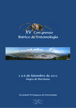 XV Congresso Ibérico de Entomologia, Universidade dos - CITA-A