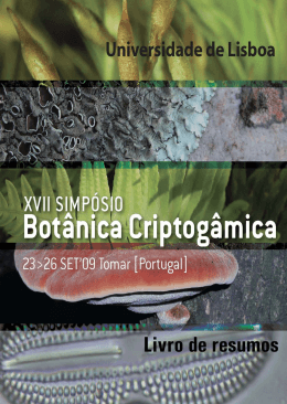 Untitled - Simposio Botanica Criptogamica 2009