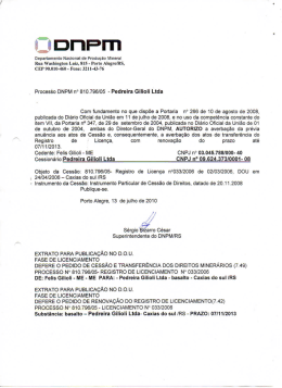 Processo DNPM n° 810.796ƒ05