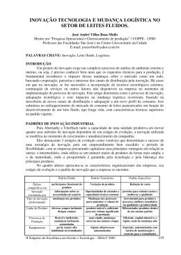 inova&ccedil;&atilde;o tecnologia e mudan&ccedil;a log&iacute;stica no setor de leites