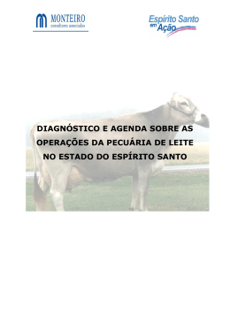 (Relat&oacute;rio Pecuaria de Leite)