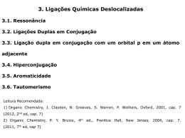 3. Liga&ccedil;&otilde;es Qu&iacute;micas Deslocalizadas