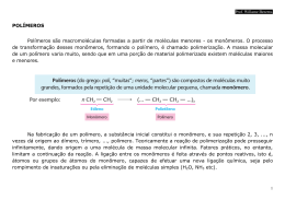 Pol&iacute;meros sint&eacute;ticos