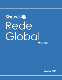 Baixe aqui mais detalhes da Plataforma Global StarLeaf em pdf