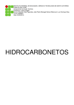 HIDROCARBONETOS - IF
