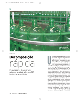 Decomposi&ccedil;&atilde;o - Revista Pesquisa FAPESP