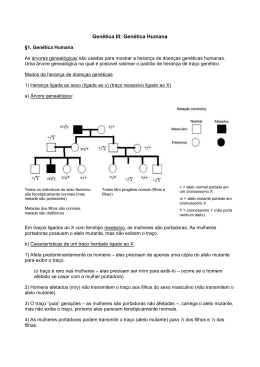 Gen&eacute;tica III: Gen&eacute;tica Humana