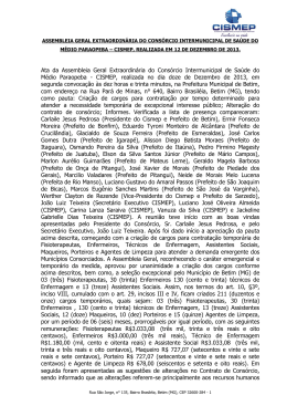 reuni&atilde;o ordin&aacute;ria do conselho de secret&aacute;rios municipais