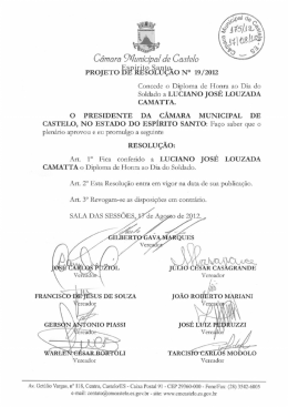 Câmara Wumbim/ da Cââfêfo