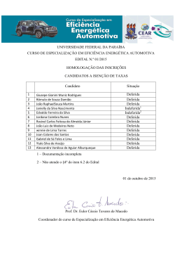 resultado - CEAR - Universidade Federal da Para&iacute;ba