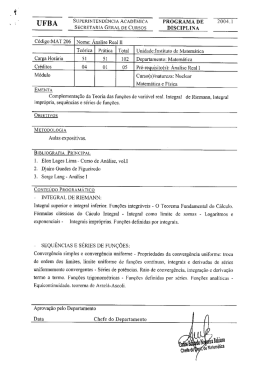 MAT206 - Análise Real II