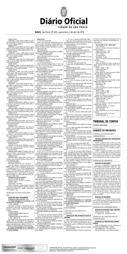 Di&aacute;rio Oficial - Amazon Web Services