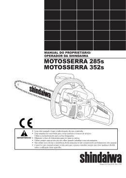 MOTOSSERRA 285s MOTOSSERRA 352s