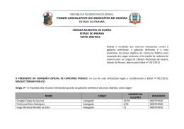 Edital 006-2015 - Câmara Municipal de Guaíra