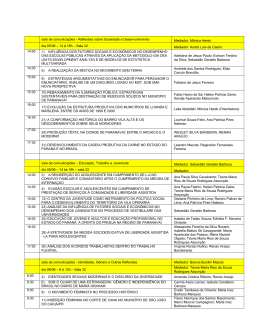 sala de comunica&ccedil;&otilde;es - Reflex&otilde;es sobre Sociedade e