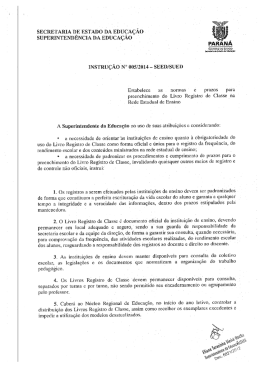 Instrução n° 005-2014 – Seed/Sued