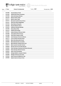 41EF Ensino Fundamental 4° Ano 2015