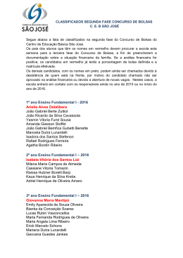 acesse - Escola S&atilde;o Jos&eacute;