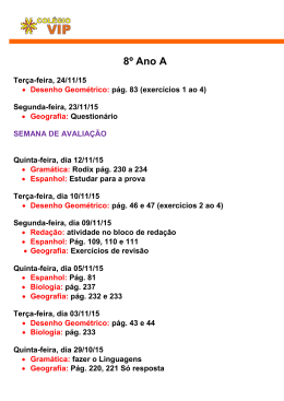8&ordm; Ano A